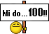 100 :100: